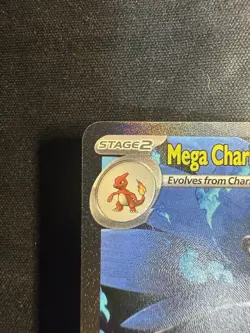 Mega Charizard X ex 125/094 Phantasmal Flames PFL Pokemon Card RAW NM - Image 5