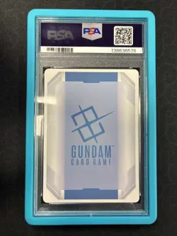 Gundam Card game GQuuuuuuX (Omega Psycommu) LR++ DUAL IMPACT GD02-038 psa 10 - Image 2