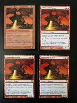 MTG- Kilnmouth Dragon x4 - Image 1