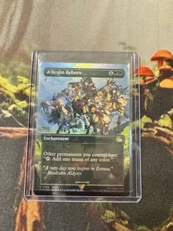 A Realm Reborn (Borderless) (Chocobo Track Foil) Final Fantasy Foil - Image 1