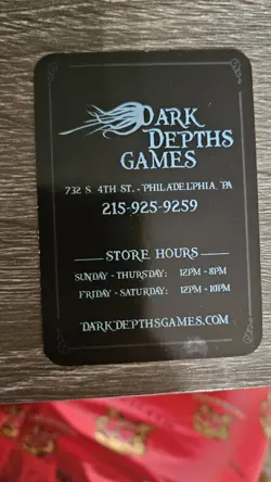 Magic the Gathering Marit Lage Token, Dark Depths Games thick cardstock token - Image 2