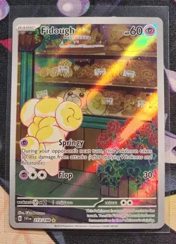Pokemon TCG Fidough Scarlet & Violet Base Set 213/198 Illustration Rare (NM) - Image 1