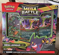 NEW Factory Sealed 2025 Pokemon Mega Battle Deck Mega Gengar ex -English -TCG - Image 1