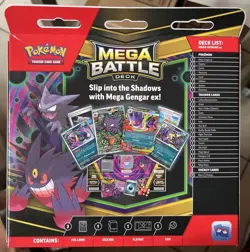 NEW Factory Sealed 2025 Pokemon Mega Battle Deck Mega Gengar ex -English -TCG - Image 2