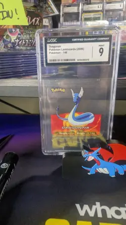 CGC 9 Dragonair #148 Lamincard Edibas 2006 R Pokemon Italian EX - Image 1