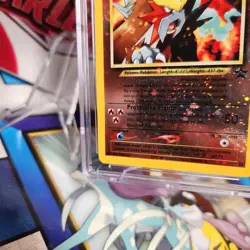 CGC 7 Entei 34 Black Star Promo Reverse Holo 2001 - Pokemon TCG - *cracked slab* - Image 3