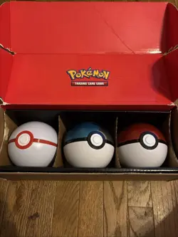 Pokemon TCG PokeBall Tin - 9 Booster Packs New - Image 1