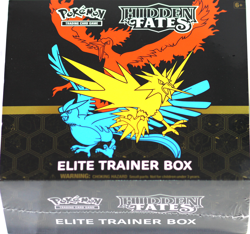 Pokemon S&M Hidden Fates Elite Trainer Box NM Trusted Seller Birds Charizard - Image 1