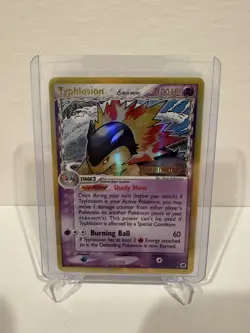 2006 Pokemon Typhlosion 12/101 Holo Delta Species Dragon Frontiers Stamped - LP - Image 1