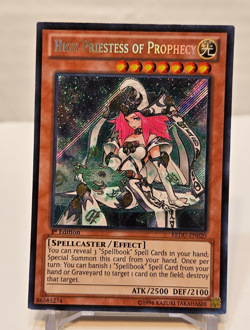 High Priestess of Prophecy REDU-EN020 Secret Rare 1st Edition Yugioh 913 - Image 1
