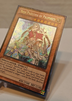 High Priestess of Prophecy REDU-EN020 Secret Rare 1st Edition Yugioh 913 - Image 3