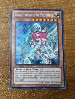 High Priestess of Prophecy REDU-EN020 Secret Rare 1st Edition Yugioh NM - Image 1