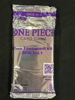One Piece Card Game Store Tournament Kit 2026 Vol 1 English Sealed- OPCG 26 - 1 - Image 1