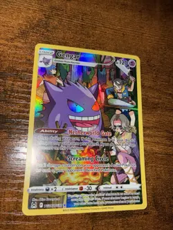 Pokemon Gengar TG06/TG30 120HP Ultra Rare Holo Full Art Lost Origin TCG Card - Image 1