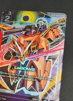Gundam Trading Card Game LaGOWE Alternate Alt Art GD01-050 R+ AA Foil Rare - Image 2