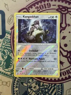 Kangaskhan 99/149 Reverse Holo Rare Pokemon TCG Card Sun & Moon Base Set - Image 3
