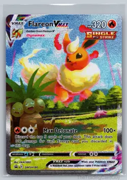 Flareon VMAX Promo SWSH: Sword & Shield Promo Cards SWSH180 NM - Image 1