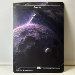Swamp Land (242) Unfinity UNF MTG Magic The Gathering - Image 1