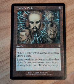MTG Tsabo's Web Invasion NM - Image 1