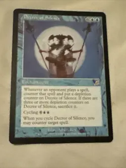 MTG Decree of Silence Scourge 32/143 Regular Rare - Image 1