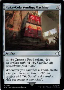MTG Nuka-Cola Vending Machine (137) | NM | Universes Beyond: Fallout {PIP} - Image 1