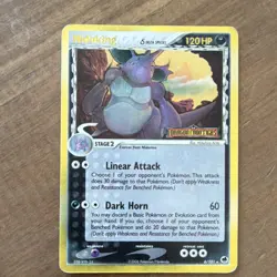 Pokemon Nidoking 6/101 EX Dragon Frontiers Reverse Holo Rare Delta Species 120HP - Image 1
