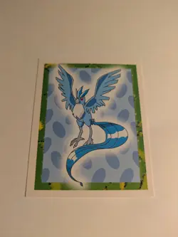 Merlin Vintage Pokemon Album Stickers Articuno #144 Legendary Birds - Image 2
