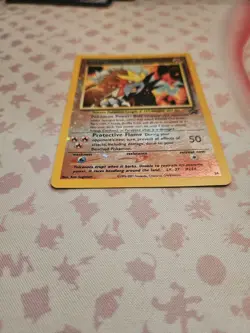 Entei Black Star Movie Promo 34 Reverse Holo Pokemon 2001 MP Swirl - Image 2