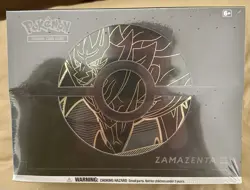 Pokemon TCG SEALED SWSH Zamazenta Elite Trainer Box Plus (ETB) SWSH04 NM - Image 1