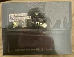 Pokemon TCG SEALED SWSH Zamazenta Elite Trainer Box Plus (ETB) SWSH04 NM - Image 2