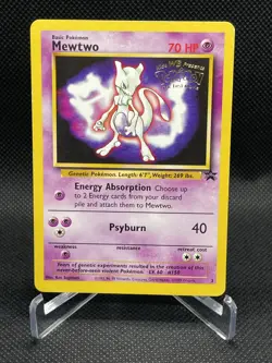 Mewtwo (Movie Promo) Pokemon TCG 03/53 WOTC Promo Regular-NM - Image 1
