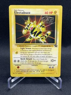 Electabuzz (Movie Promo) Pokemon TCG 02/53 WOTC Promo Regular-NM - Image 1