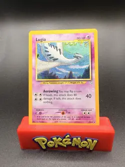 Lugia Pokemon TCG WOTC 20/64 Neo Revelation Regular Unlimited Rare Near Mint - Image 1