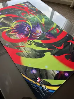 Pokemon TCG Mega Gengar Regional Playmat Toronto 2026 Unused - Image 2