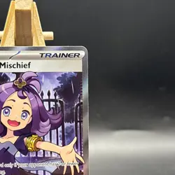 Pokemon Acerolas Mischief Full Art Trainer 165/132 Mega Evolutions - pack fresh - Image 5