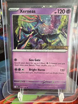 Pokemon TCG Mega Evolutions Xerneas Best Buy Promo FREE SHIPPING! - Image 1