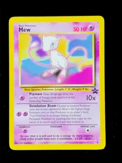 Mew 8 Pokemon WOtC Promo 1999 LP 🔥🔥🔥 - Image 1