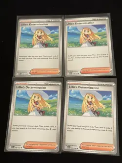 Lillie’s Determination 4X Playset Pokemon Mega Evolution Regular 119/132 - Image 1