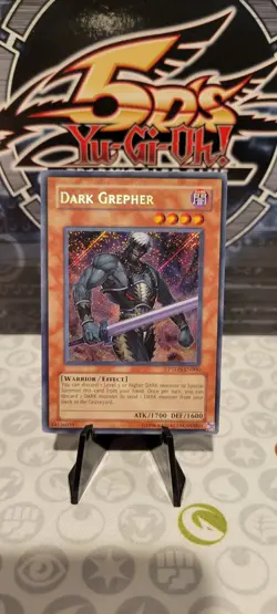 Yu-Gi-Oh! Dark Grepher PTDN-EN000 UNLIMITED Secret Rare Phantom Darkness NM - Image 1