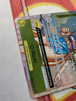 One Piece O-Nami OP06-101 CHAMPIONSHIP PACK CS 25-26 NM STAMPED See Photos! Engl - Image 3