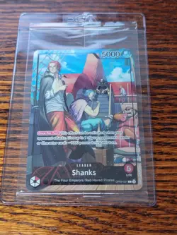 One Piece TCG Shanks OP09-001 July 2025 PSA Magazine Promo SEALED - Image 1