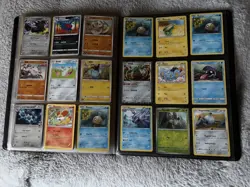 Zygarde & Lugia Official Pokemon Card Binder Filled with Cards and Bulk in Box - Image 4