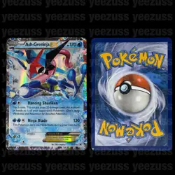 2016 Pokemon JUMBO/OVERSIZED Card ASH-GRENINJA EX XY133 PROMO - Image 1