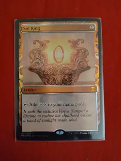 Sol Ring Masterpiece MTG Magic the Gathering Kaladesh Inventions Foil Card, Mint - Image 2
