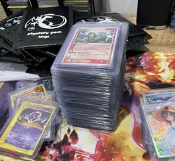 Pokemon Insane SUPER 25 Card Mystery Packs Charizard Gold Star 1st Edition - Image 3