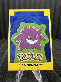Gengar #94 - Navarrete Kanto Buildable Card 2000s Vintage - Pokemon Card - Image 1