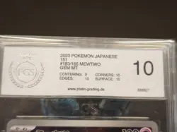 Pokemon 151 Mewtwo PGS 10 Gem Mint Art Rare Japanese Karten Cards Sammlung - Image 2