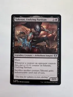 Yahenni, Undying Partisan - MTG Commander Masters - NM - Image 1