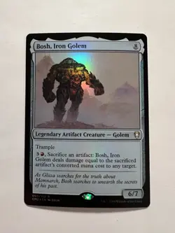Bosh, Iron Golem - FOIL - MTG Commander Anthology Volume II - NM - Image 1