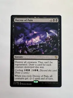Decree of Pain - MTG Commander 2017 - NM - Image 1